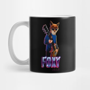 Foxy Man T-Shirt guitar rock style Mug